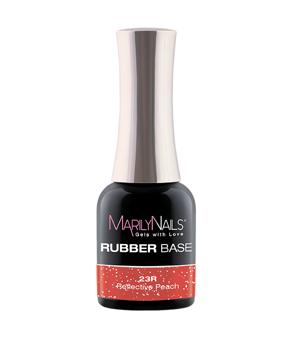 Rubberbase - 23R Reflective peach