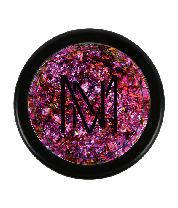 Foil flakes - Holo pink