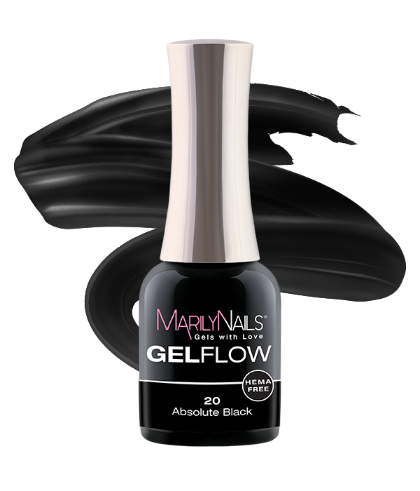 GelFlow - 20 Absolute black hema free