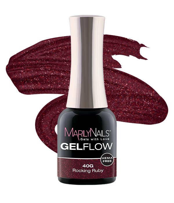 GelFlow - 40g Rocking Ruby