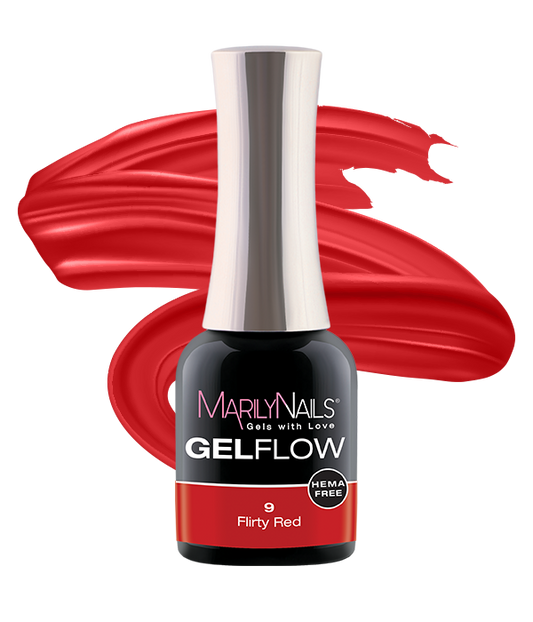 MarilyNails GelFlow - 9 Rojo coqueto