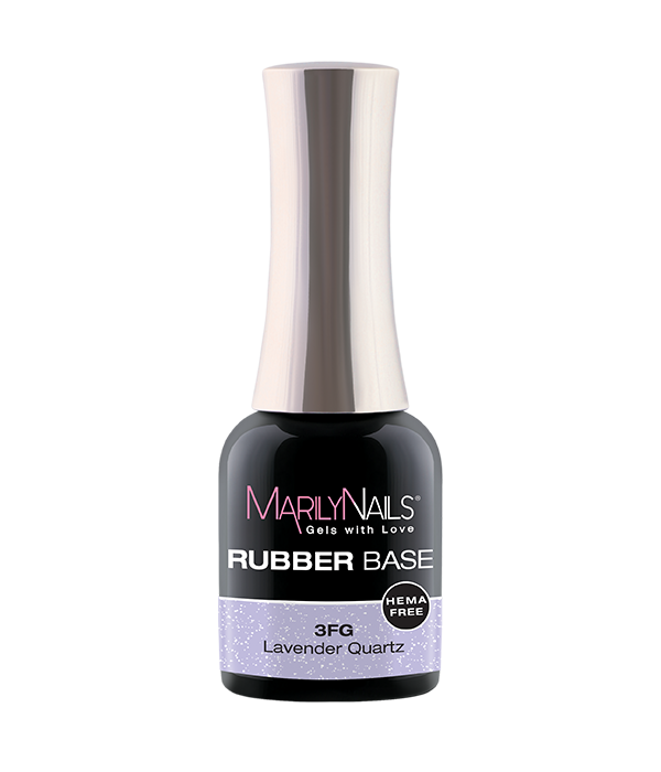Rubberbase - 3FG Lavender quartz