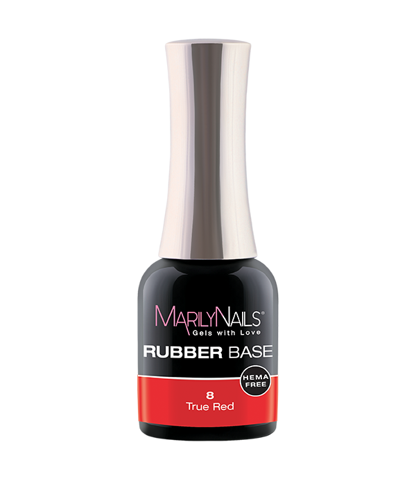 Rubberbase - 8 True Red