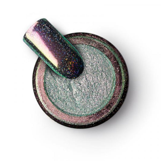 Chrome Powder Diamond Holo - Mint