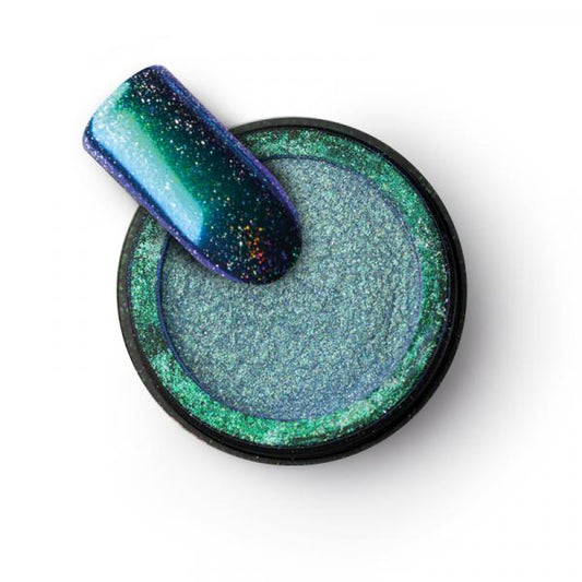 Chrome Powder Diamond Holo - Turquoise