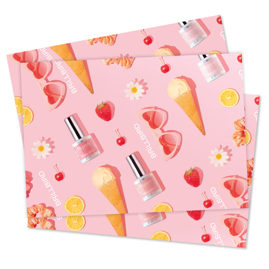 Disposable table mat pack of 50 (Summer)