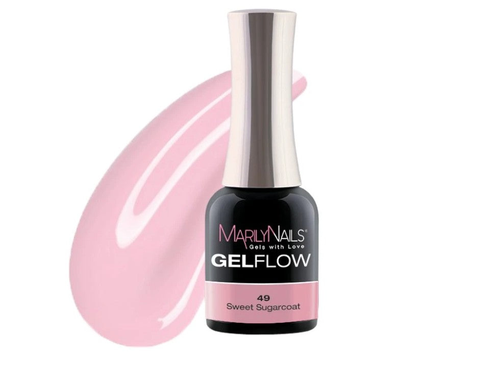 MarilyNails GelFlow - 49 Capa de Azúcar Caramelo