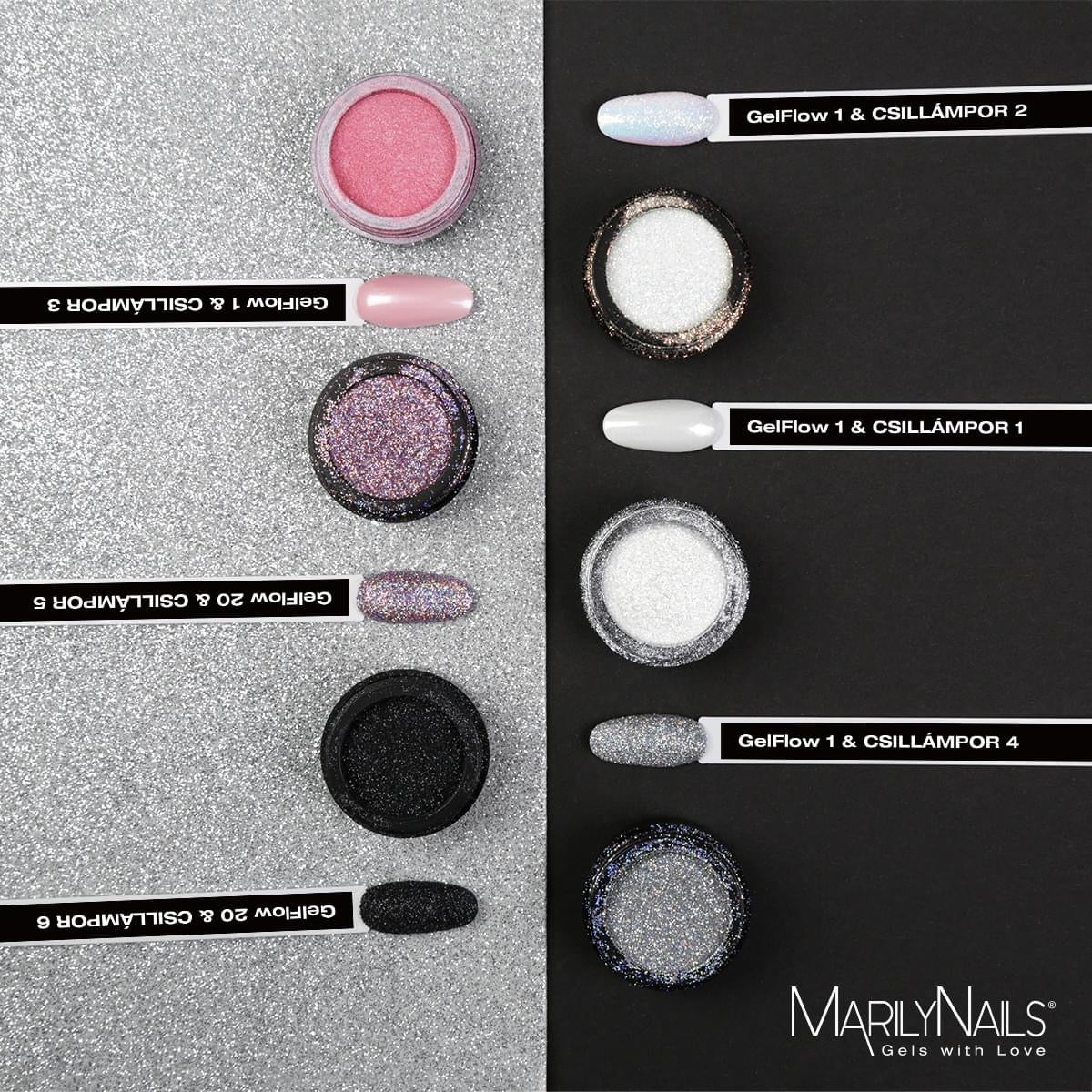Polvo de purpurina MarilyNails 3