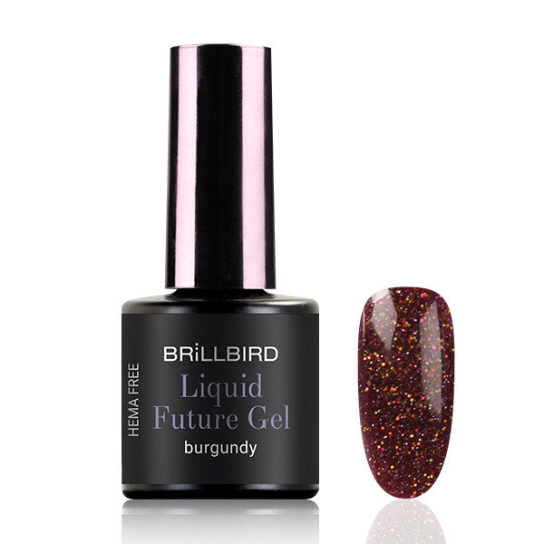 Future Liquid Reflective Burgundy