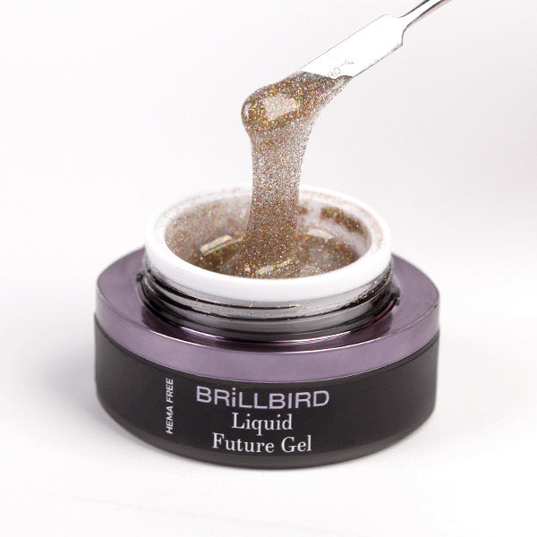 Future Liquid Reflective Gold