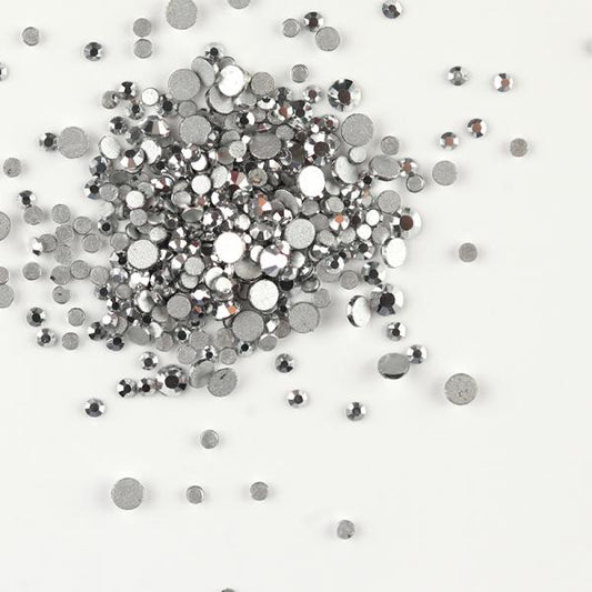 Rhinestones Mirror silver