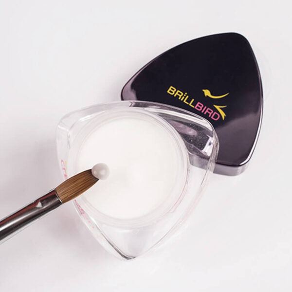 Clear acrylic powder