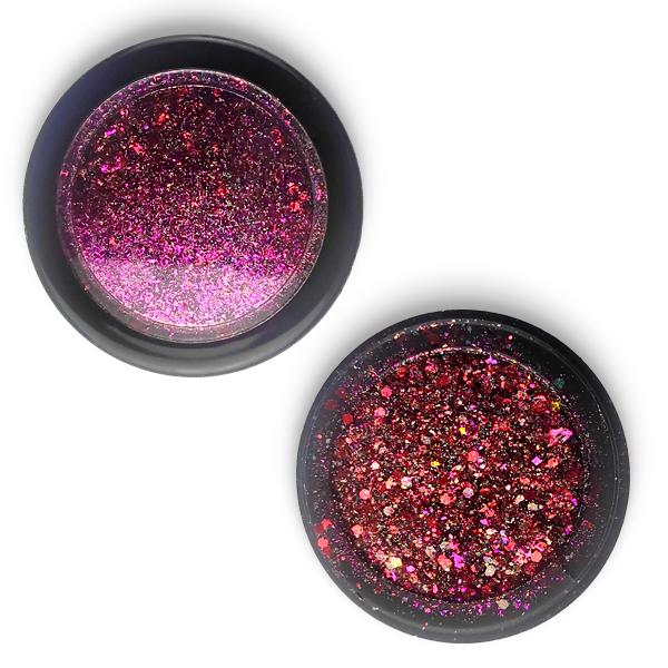 Unicorn flitters - red