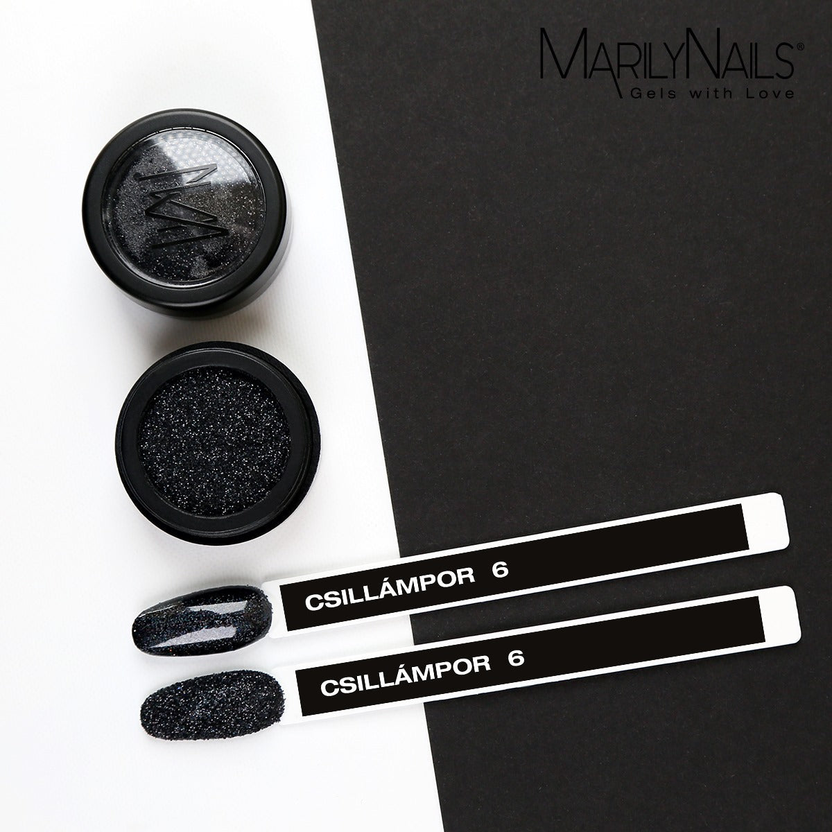 MarilyNails Purpurina en polvo 6