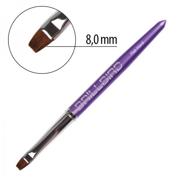 Gel brush Flat Hard